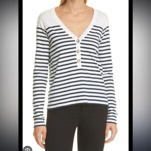 La Ligne Charlie Striped Shirt Medium